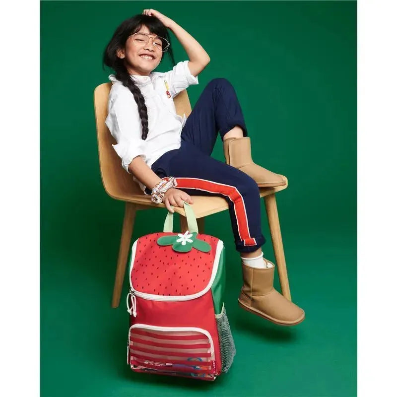 Skip Hop Strawberry Big Kid Backpack
